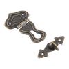 10 Packs Retro Style Bronze Tone Jewelry Case Box Lock Latch Hasp Wooden Box