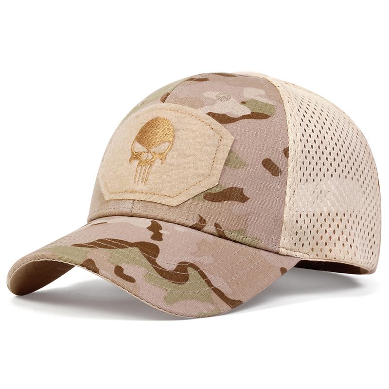Fashion Men Baseball Cap Tactical Army Caps Outdoor Sport Military Cap Camouflage Hat Hip Hop Hats Cotton Wild Sun Hats Gorras