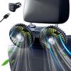 Xuenair Car Fan, , Backseat 2,000 mAh Capacity, Silent Operation, Perfect for Babies,