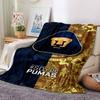 Pumas UNAM Print Flannel Blanket High Quality Warm Comfortable Cover for All Seasons Perfect for Gifts Home Decor