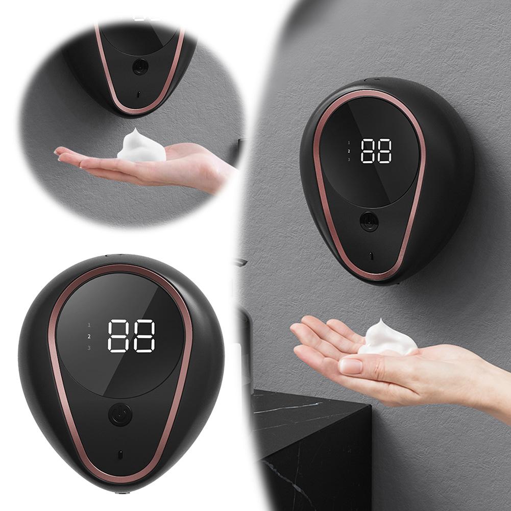 Foam Soap Dispenser Infrared Sensor Small Touchless Soap Dispenser IPX5 Waterproof Washing Hand Machine for Bathroom Kitchen