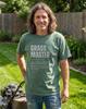 Футболка Comfort Colors Grass Master для стрижки газона, Подарок садовнику для работы во дворе