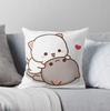 Милый моти персиковый кот Декоративная наволочка для подушки Подушки Чехол Рождественская подушка Для домаТемно-серый,