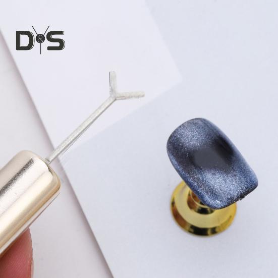 Набор магнитов в форме сердца, инструмент для дизайна ногтей с Y-образной направляющей, магнитные стержни, эффект кошачьего глаза, профессиональный набор для дизайна ногтей для домашнего салона