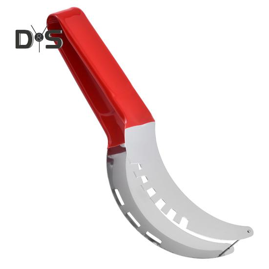 Слайсер для арбуза пищевой класс 304, противоскользящая пластиковая ручка, безопасная быстрая нарезка, резак для фруктов и дыни, режущий инструмент для нарезки, кухонные гаджеты