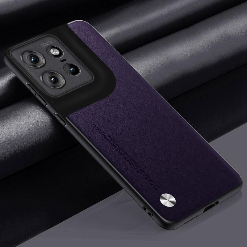 Роскошный чехол из искусственной кожи для Motorola Edge 50 Neo Edge50 Neo задняя крышка силиконовый защитный чехол для телефона Motorola Moto S50 5G