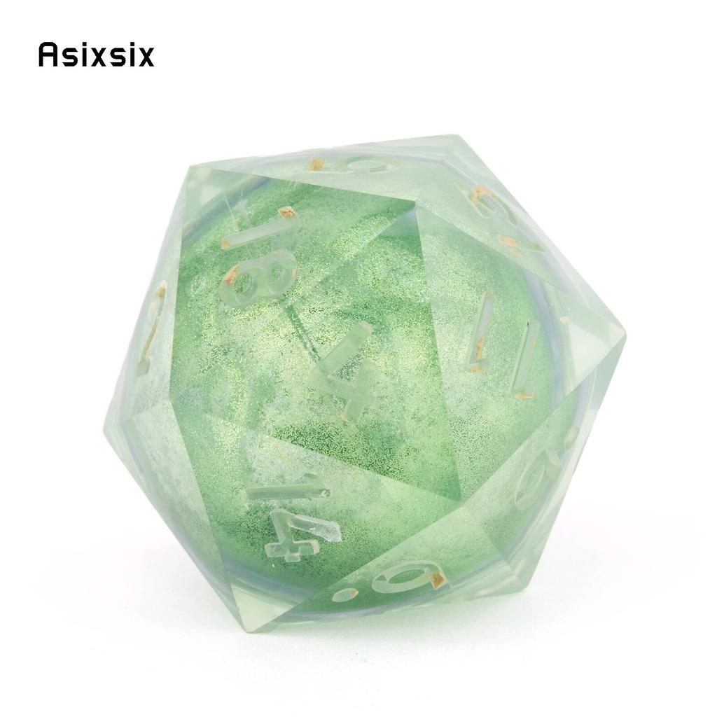 20-гранные многогранные кубики из смолы D20, многосторонние кубики из смолы для ролевых игр, ролевых игр, баров, пабов, клубов, вечеринок, настольная игра
