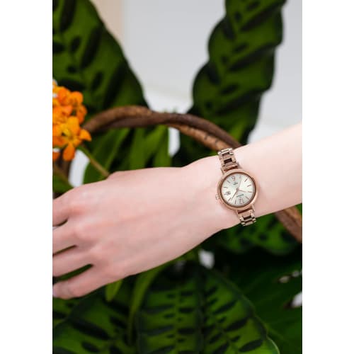 Casio Sheen Radio Controlled Solar Watch, Titanium Series SHW-5400CG-4AJF, Women's, Gold