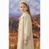 Girls' Woolen Coat Spring and Autumn Children's Woolen Coat, Winter Thickened Cotton-padded Coat