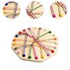Rope Knots Untangle Stack Sorting Toy Puzzle Desktop Loop Board Game