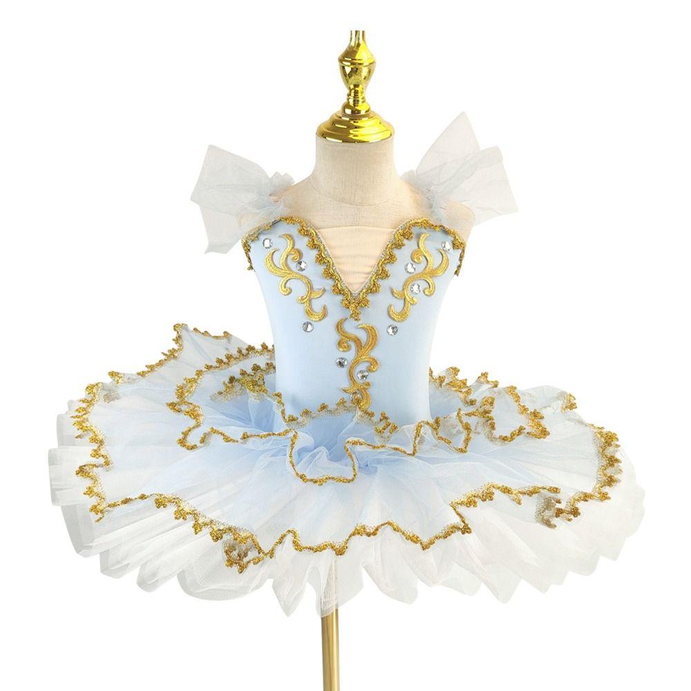 Fashion Sequin Ballet Dress Puffy Modern Ballet Tutu Party Dress Princess Dress Children