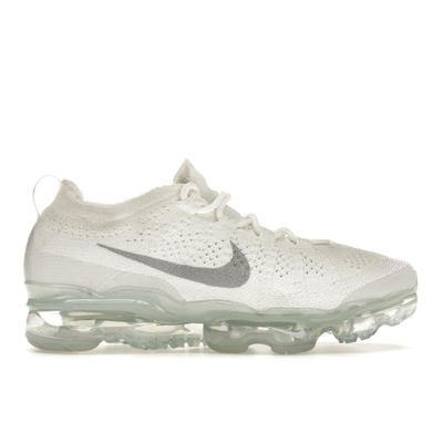 Air VaporMax 2023 Flyknit Pure Platinum Женские кроссовки Белый металлик-Серебристый DV6840-100