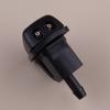 LR048709 Black Windshield Washer Nozzle Sprayer Fit for Land Rover Freelander 2 L359 2008
