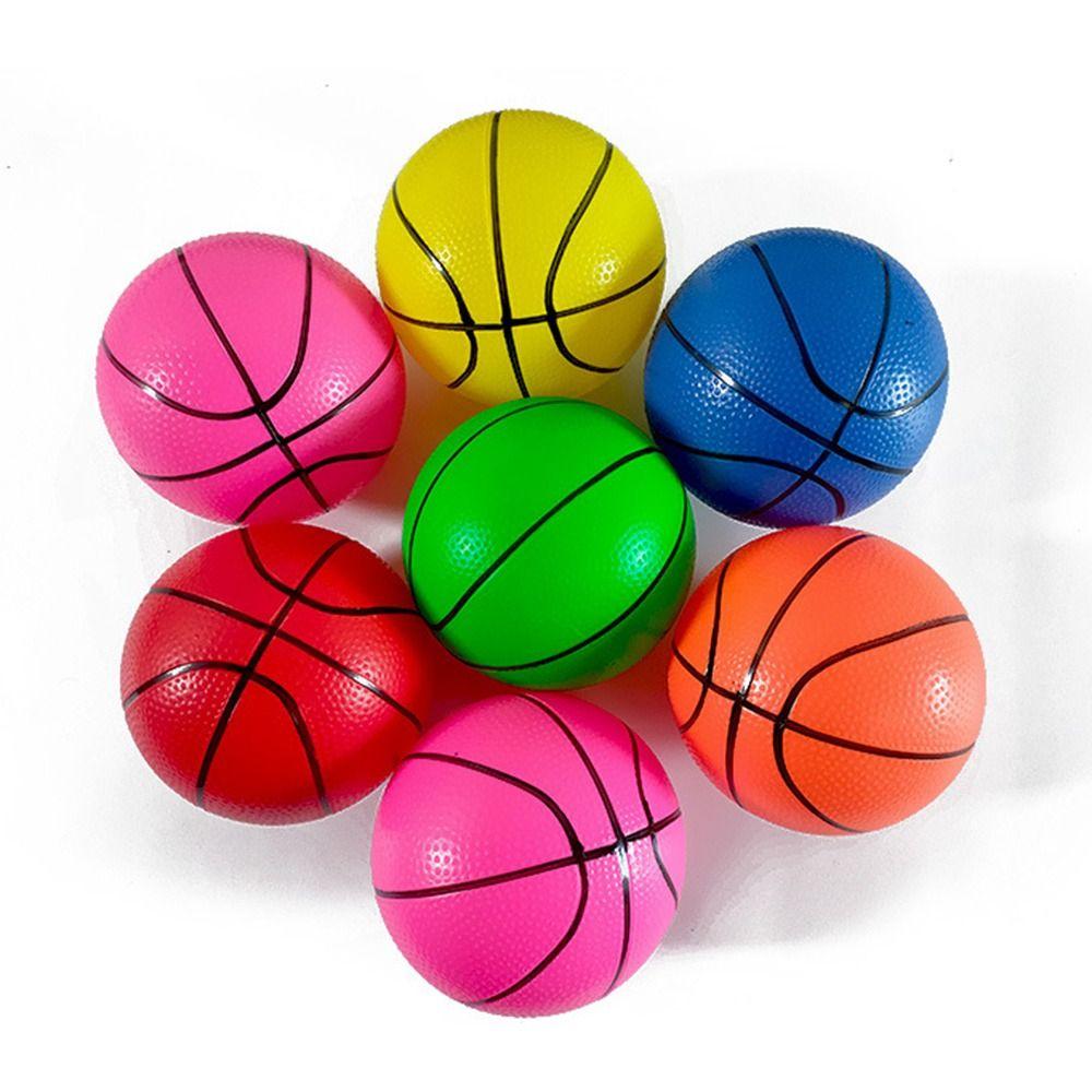 Sports Inflatable Small Basketball Toy Matches Training Elastic Balls Hot Small Patting Ball Kids