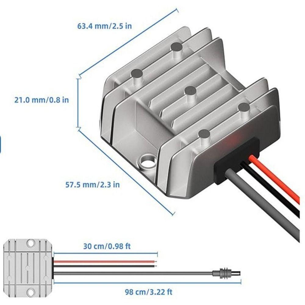 Повышающий преобразователь 12В/24В до 30В 3,5А Преобразователь Повышающий преобразователь Автомобильные аксессуары
