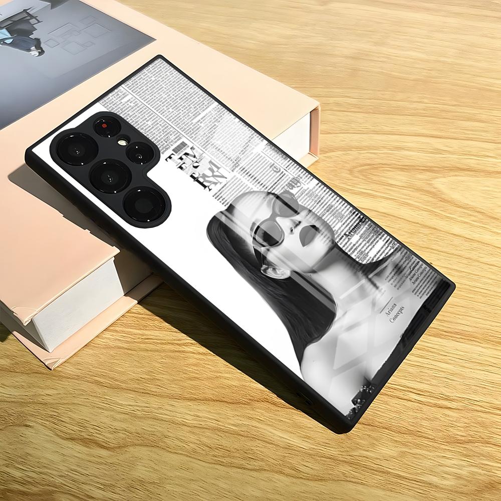 A-Ариана Г-Гранде Да И Чехол Для Телефона Для Samsung S26 S24 Ultra S25 S23 S22 S20 Fe S21 Plus A54 A24 A53 A16 A13 Стеклянная Крышка