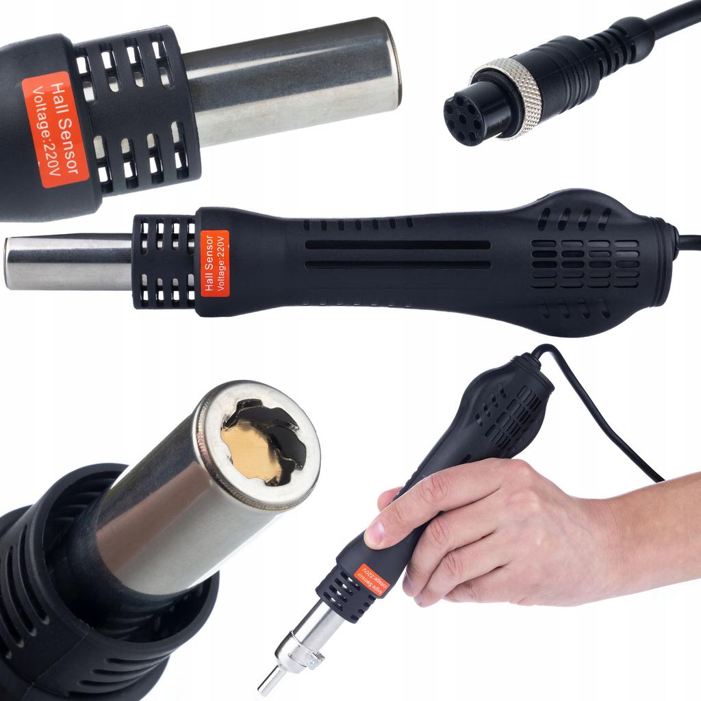 Rosfix Stacja Lutownicza 2w1 Orange Husky OH660 – Lutowanie i Spawanie Plastiku | Moc 660W | Zszywacz i Zestaw Spoiw w Organizerze