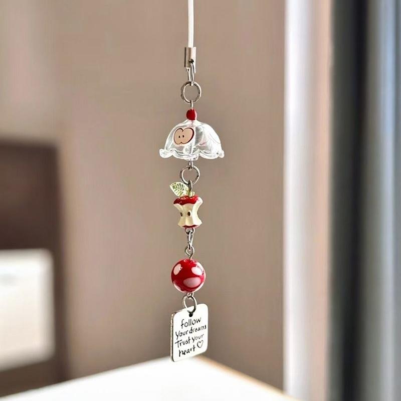 Милая цепочка для телефона Y2K с рыбками, чехол для телефона, подвеска-шарм для телефона, мобильный шнурок, милый бисерный ремешок для мобильного телефона, брелок для сумки