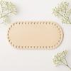 Base Plywood bottom for bread crochet bread oval 15x30cm Bottom