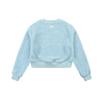 New MLB Sweatshirt Women's Light Blue 31MTF4061-43T