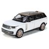 1/18 Land Rover Range Rover Simulation Toy Car Model Alloy Diecast with Sound Light Four Wheel Suspension Vehicle Model Boy Gift