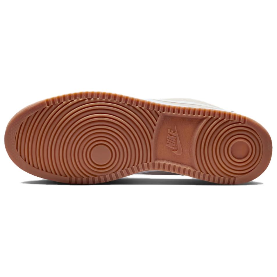 Nike Court Vision Low Light Orewood Gum Унисекс Кроссовки Бежевый Светло-Орехово-Коричневый Резиновая Подошва Средне-Коричневый IO7727-100