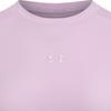 Under Armour Крутая сетчатая футболка с логотипом, однотонная, свободного кроя, дышащая, с круглым вырезом и короткими рукавами, женская, фиолетовая 6007555-543