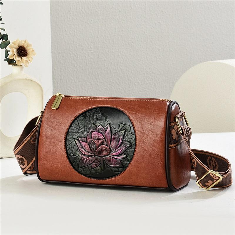 Lightweight Vintage Boston Pillow Mom Bag Women Casual Shoulder Crossbody Handbag Ideal Mother's Day Birthday Gift