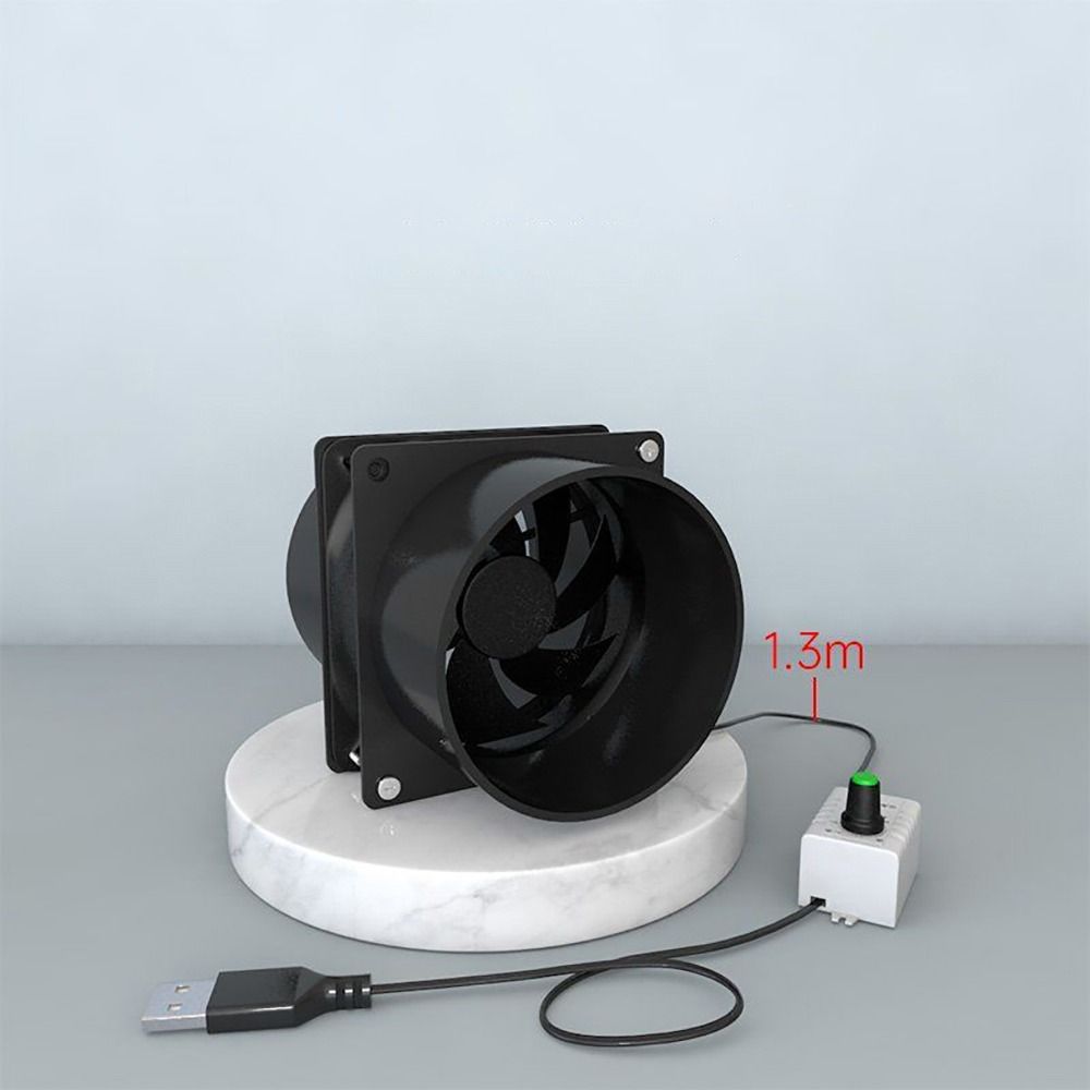 1Pcs Duct Air Ventilation Fume Absorber Window Extractor Bathroom Kitchen Industrial