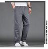 Men's Pure Cotton Cargo Pants - Loose Fit, Straight Leg, Plus Size, Spring/Autumn Style