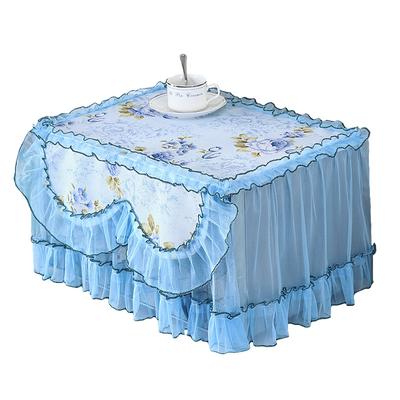 1 шт. пылезащитный чехол с кисточками, вышивка, пылезащитный чехол для кухни, полиэстер, полное покрытие, защитная пленка для электрической духовки, кружево