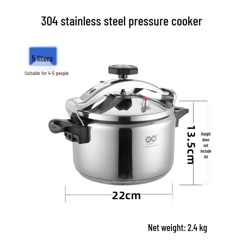Explosion-Proof Portable Mini Pressure Cooker for Camping & High-Altitude Cooking