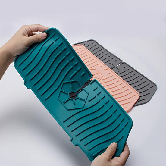 Отличный коврик без запаха, легко чистится, практичный защитный коврик от брызг воды, защита для кухонной раковины для домашнего крана, сливная подушка