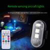 1PC Wireless Light Aircraft Airplane Helicopter Warning Lights RGB Led Aircraft Strobe Lights Motorcycle Lights LED Flash Position