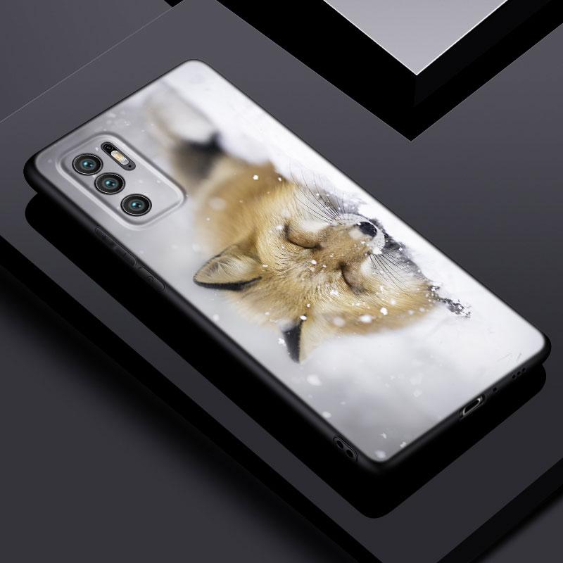 Чехол для телефона Landscape Winter Light Snow для Xiaomi Redmi Note 11 10 9 8 Pro 11T 5G 10T 10S 9S 9T 9i 9C 9A 8T, мягкий черный чехол из ТПУ