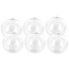 Transparent Plastic Ball 3 Cm X 6 Pieces