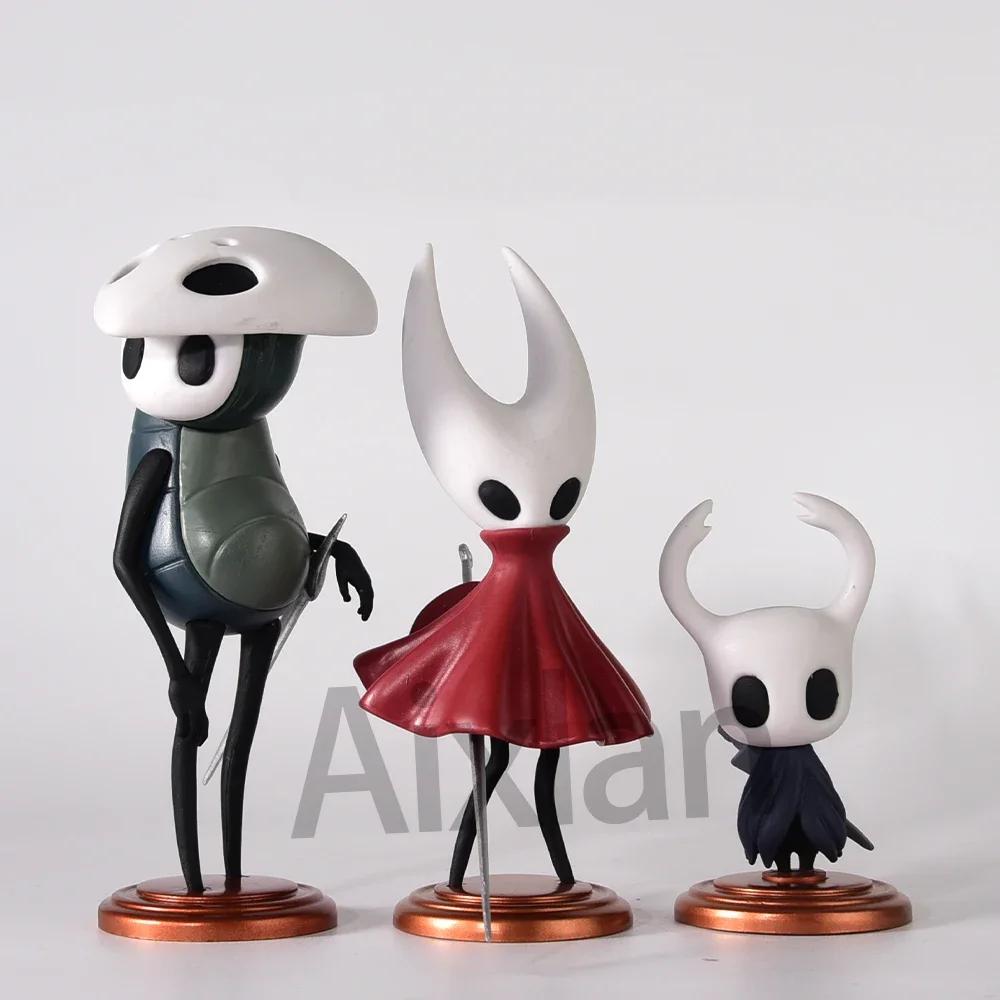 Набор из 3 шт. Игровая фигурка Аниме Hollow Knight Hollow Knight ПВХ Фигурка Коллекционная модель Игрушка