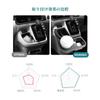 HUAHAO Console Tray for the New Toyota Sienta Shift Side Pocket Gap Small Item Car Storage Console Sienta Interior Easy Installation (10 Series),
