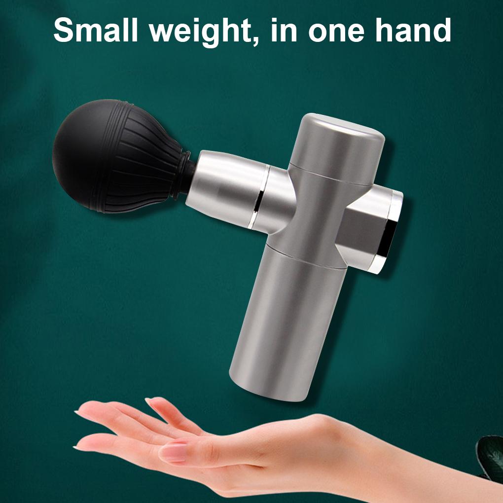 Мини Электрический Массажер для Мышц Глубоких Тканей Перкуссионный Массажер Инструменты