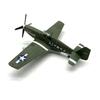 Литой металл Масштаб 1/72 Американская армия Авиалинии Истребитель P51b Mustang Модель самолета Военный Коллекционирование Подарок