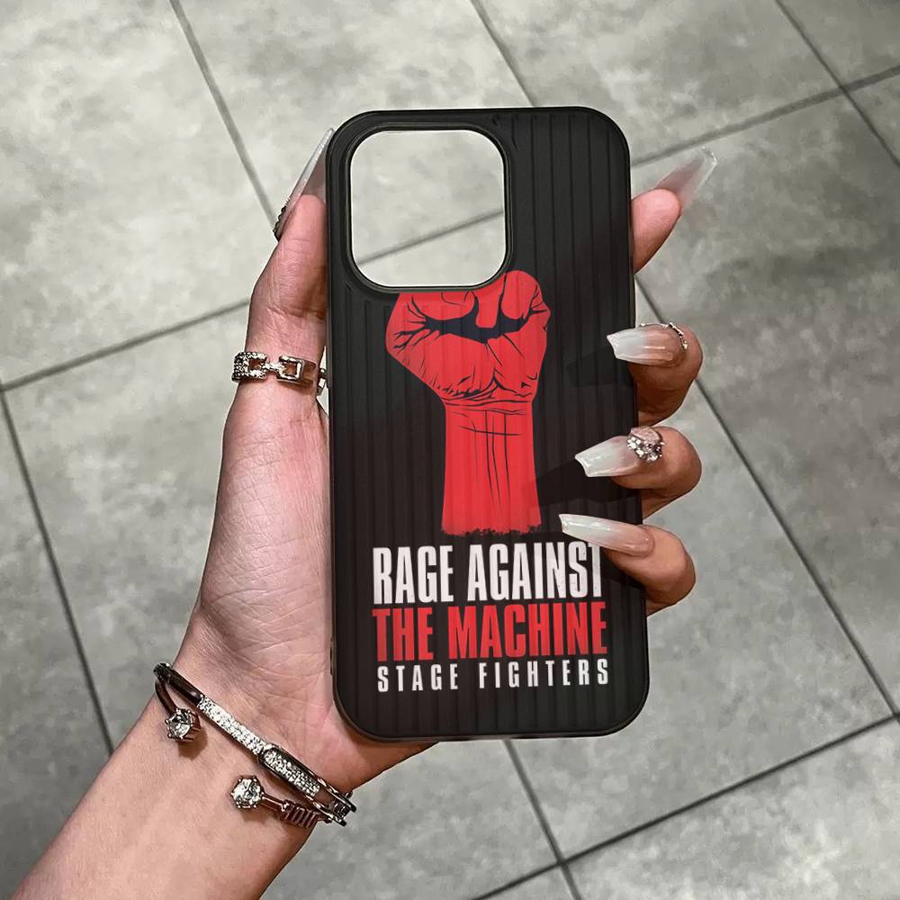 R-Rage A-Against T-The M-Machine Группа Мягкий Гофрированный Прозрачный Чехол Для Телефона Для IPhone 17 15 16 11 12 13 14 Pro Max Plus Pro