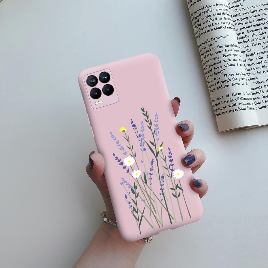 Чехол для Oppo Realme 8 Pro Милый Расписной ТПУ Силикон Ударопрочный Мягкий Задняя Крышка Телефона для Realme 8 Pro Глобальная Версия 6.4" Чехол