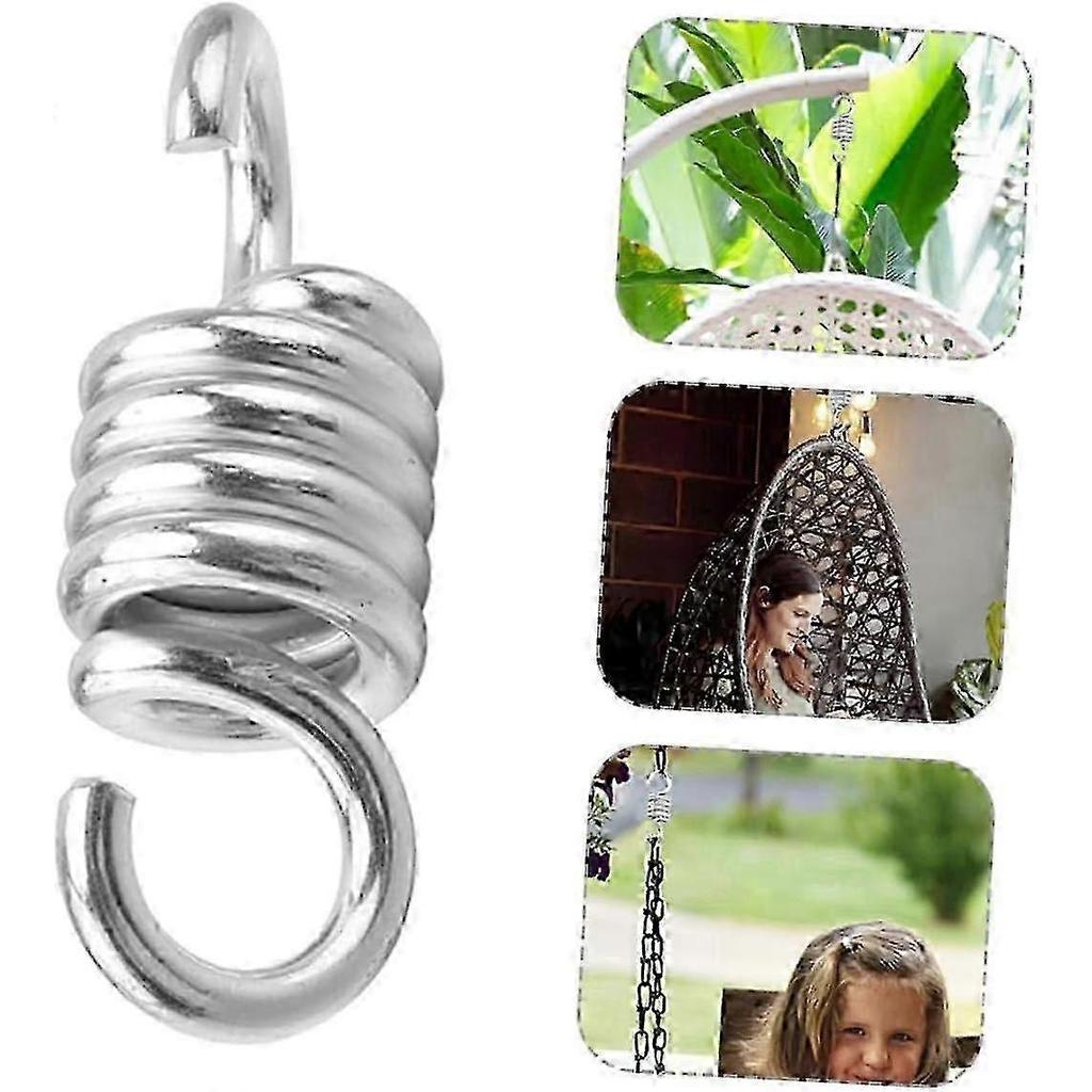 3pcs Hammock Chair Spring Swing Hanging Spring Metal Spring Metal Swing Spring Accessories