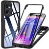 Чехол для телефона 360 градусов для OPPO A96 A76 A74 5G A94 A93 A54S A53 A16 A15 A52 A72 Find X5 Reno5 Lite A5 A9 2020 Защитное стекло