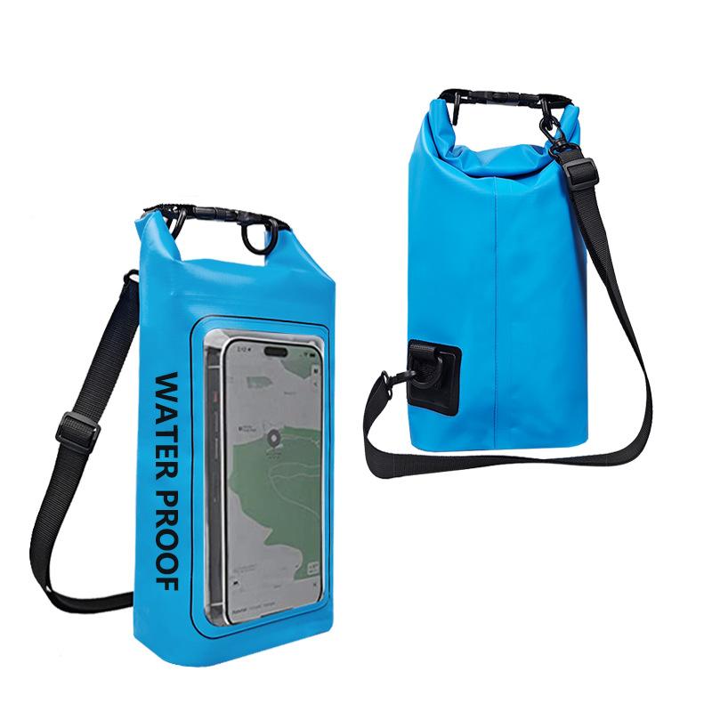 IP68 Waterproof Mini Bucket Bag CaseMate Soap Bubble Dry Sack with Strap for Beach Hiking Camping