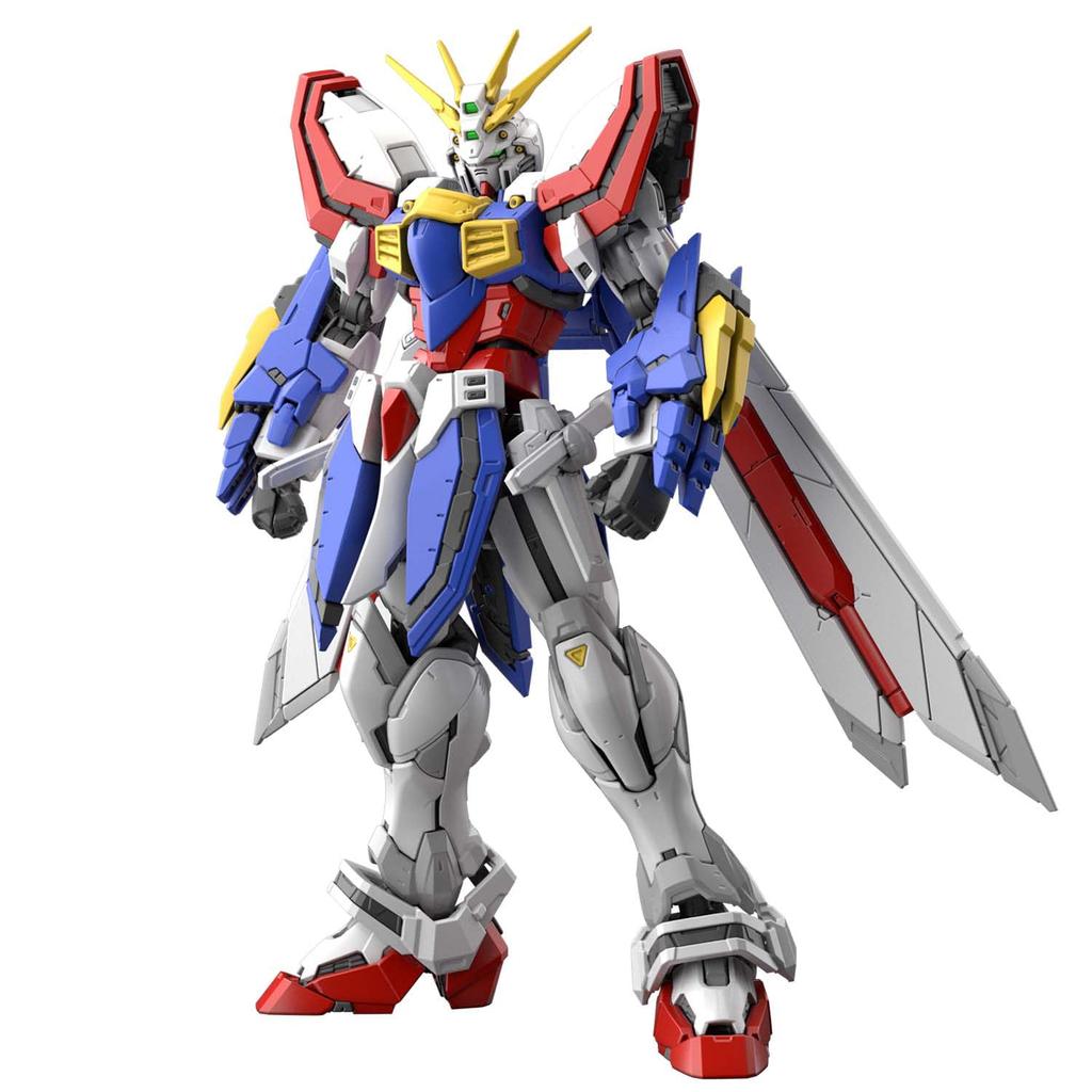 BANDAI SPIRITS RG Mobile Fighter G Gundam God Gundam Scale Plastic Model 1/144 Color-coded