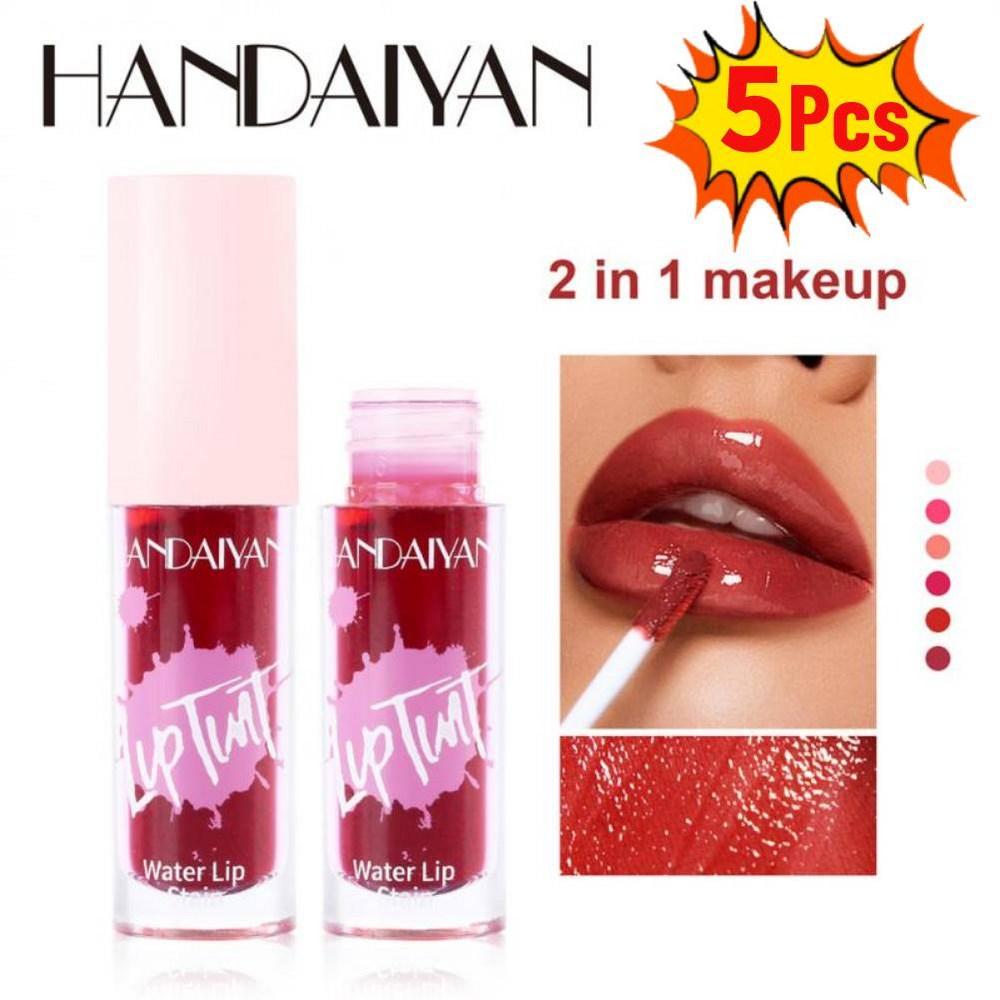 Handaiyan Lip Gloss Long-Stacking Moisturizing Lip Tint Anti-Fading Glaze Non-Stick Cup Lipstick Makeup, 06, 06 06, 1 шт.
