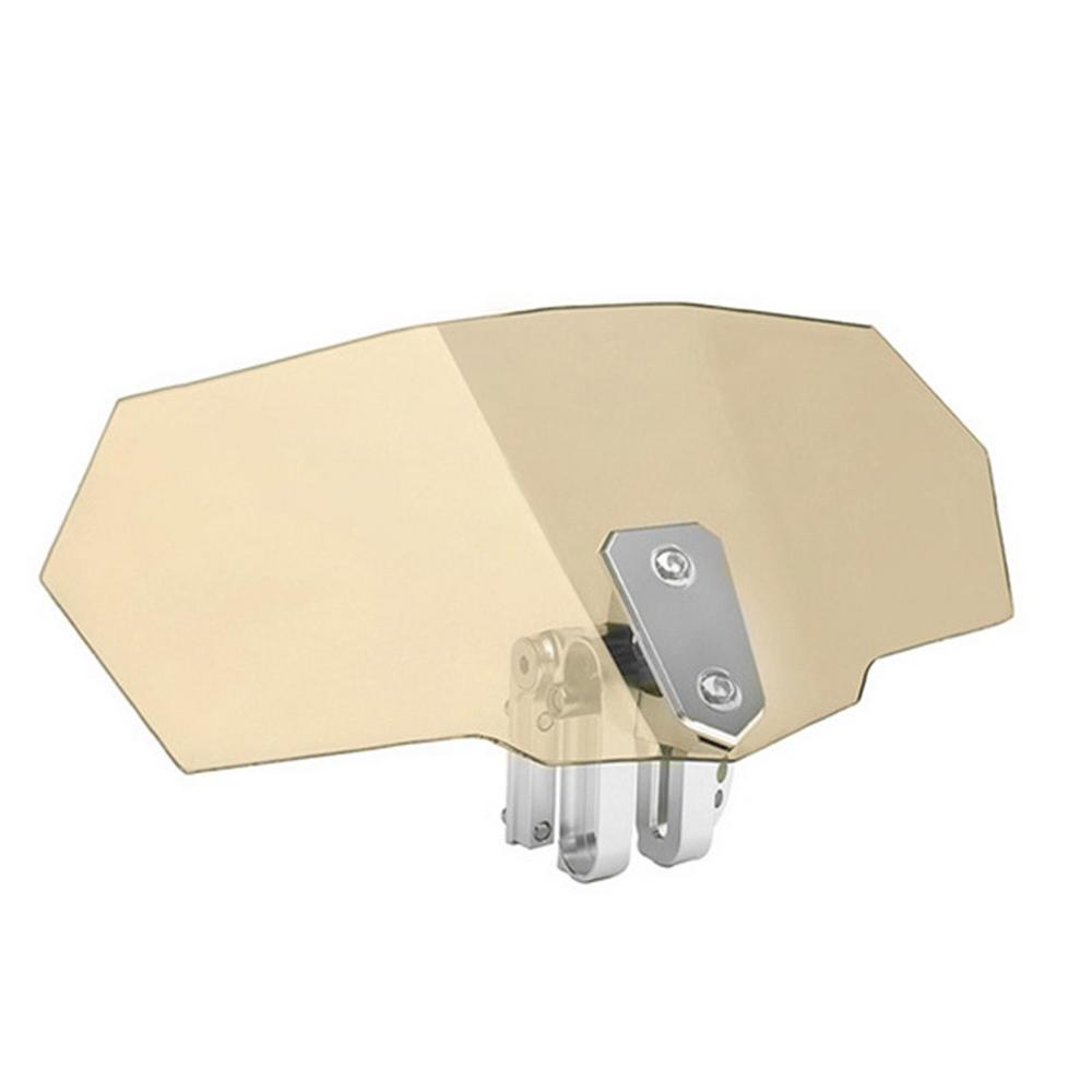 Universal Small Motorcycle Windshield Heightened Height Extension Windshield Motorbike Windscreen Modified Accessories
