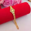 Vietnamese Gold-Plated Real Gold Women's Fashion Bracelet