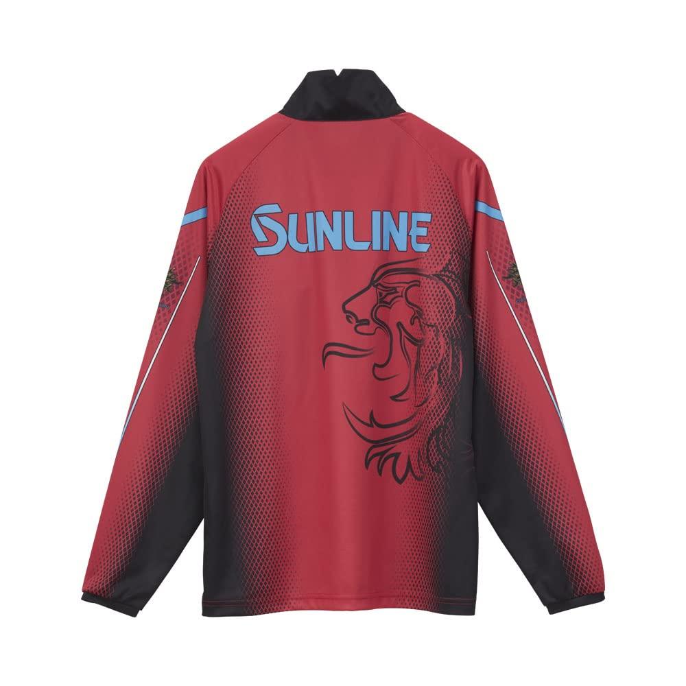 Sunline Рыболовная рубашка PRODRY (Длинный рукав), Мужской, Красный